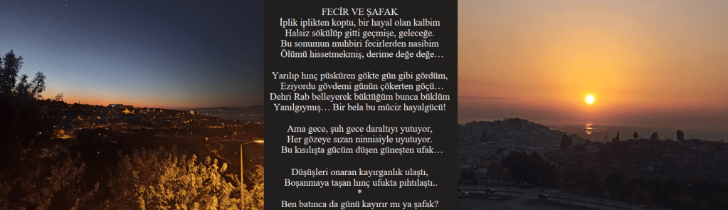 FECİR VE ŞAFAK